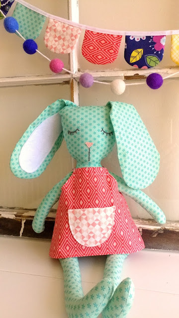 mint green bunny softie sweet bunny softie