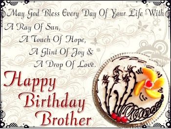 Happy Birthday to my Brother A happy birthday to my brother happy birthday my brother i happy birthday my brother i wish you happy birthday to my brother