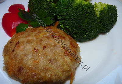 Kotlet mielony z warzywami Kotlet mielony z warzywami