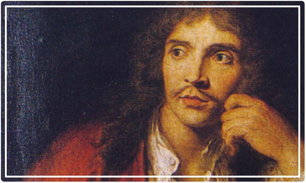 Molière, peinture Charles-Antoine Coypel