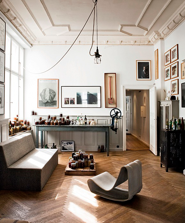 creative space of Frank Leder.