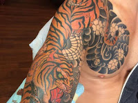 Traditional Japanese Tiger Tattoo Meaning