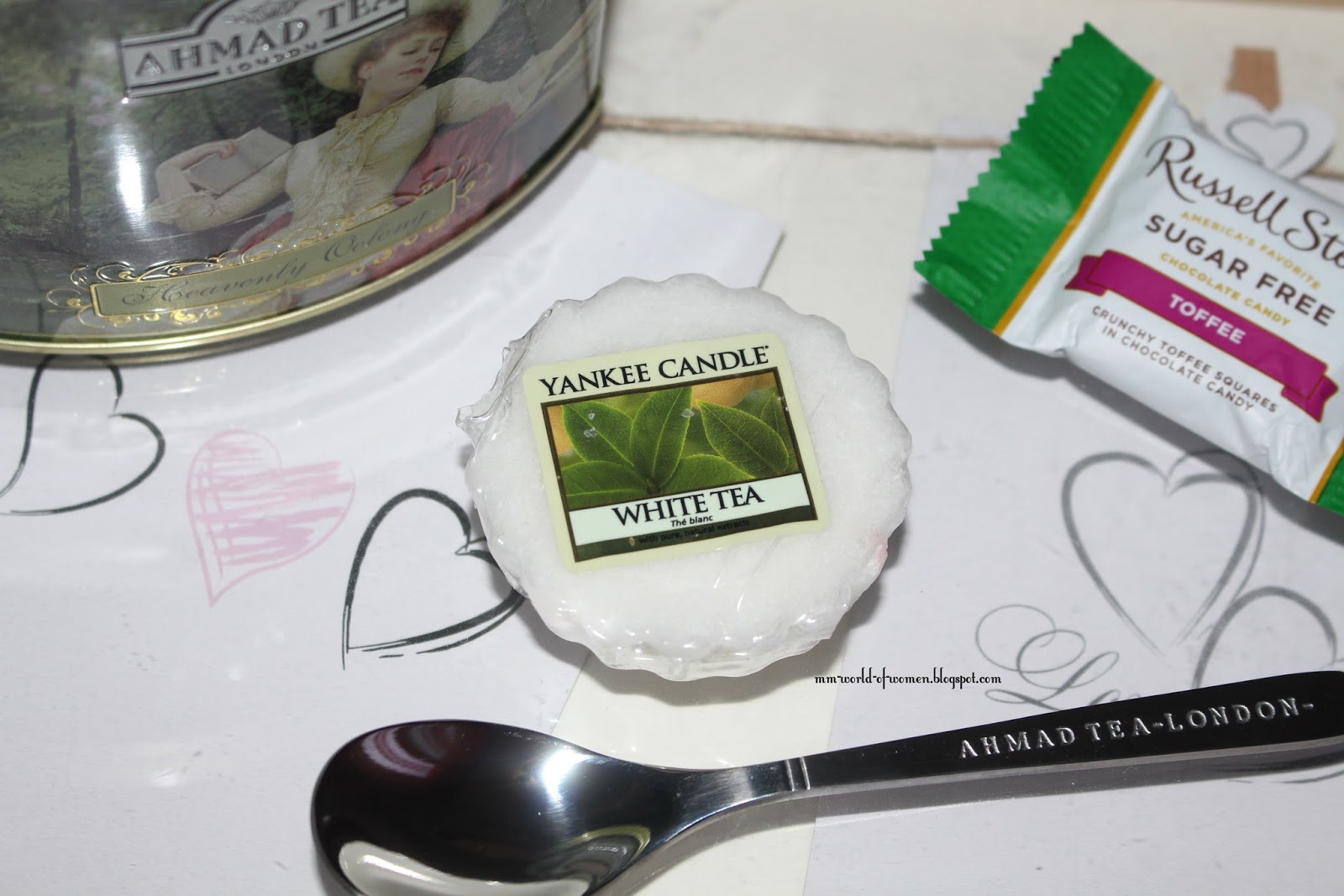 White Tea Yankee Candle My women's world