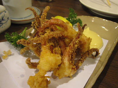 Kushigin, cuttlefish tentacles