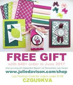 Special Offer from Independent Demonstrator Julie Davison: June 2017: Free In Color Sampler and Free Project Kit with $40+ order ~ United States Only