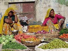 Fresh produce in Pushkar