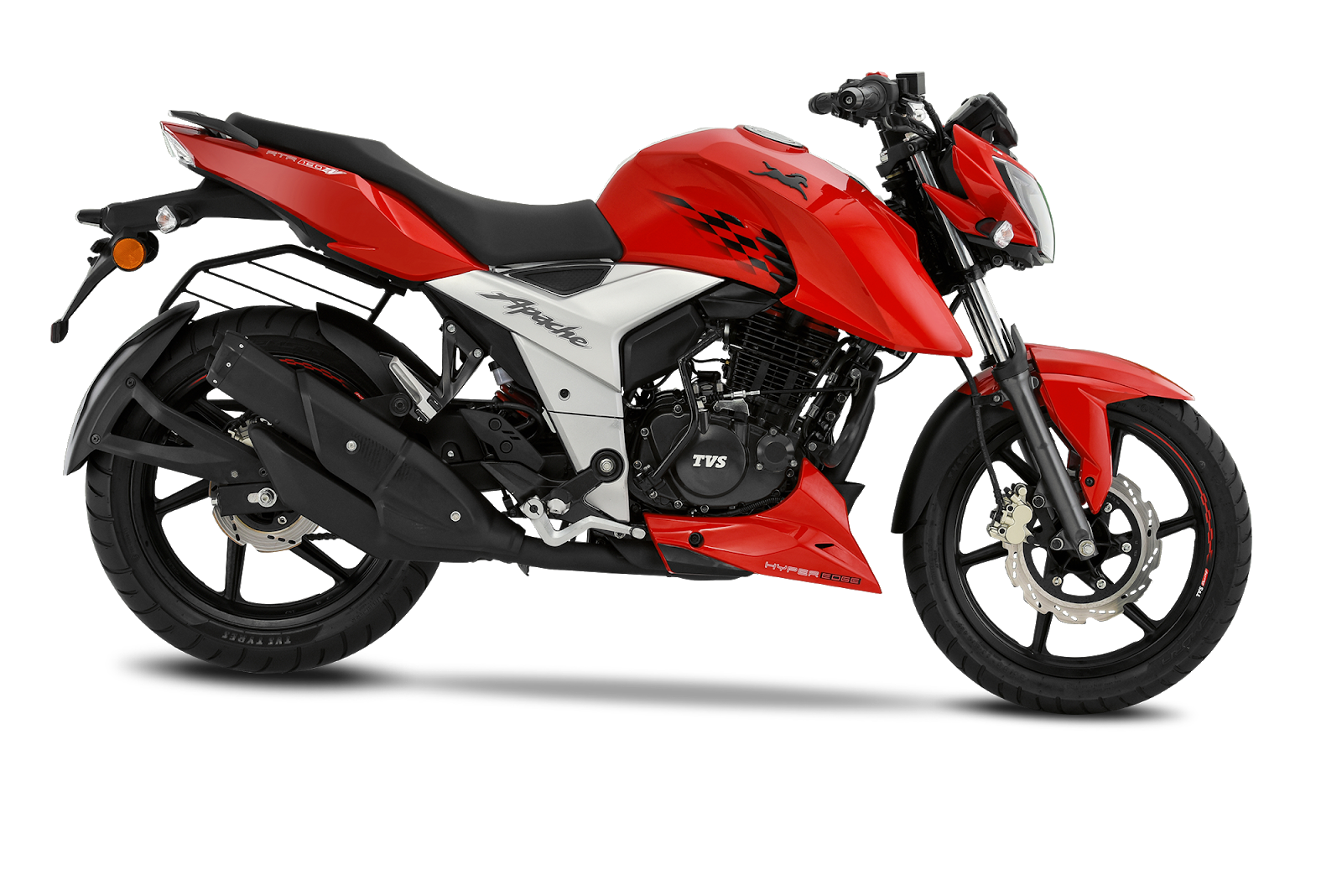 Tvs Apache Rtr 160 Hyper Edge Red
