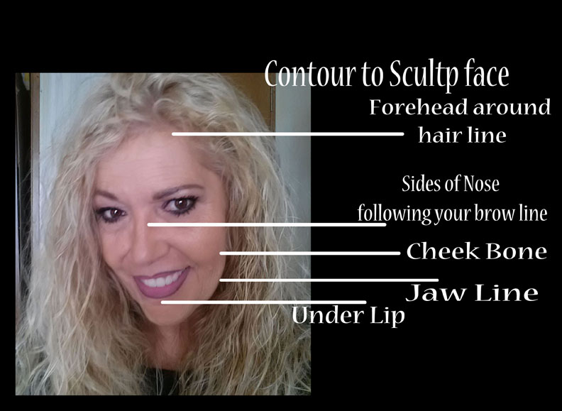 Whimsical Makeup By WhiteOak Mature Face Contouring