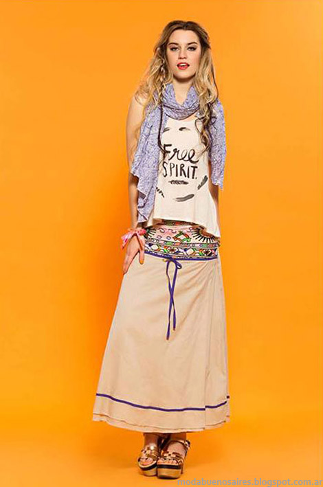 Faldas de moda verano 2015 Sophya.