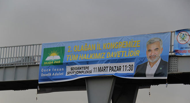 HÜDA PAR, Diyarbakır İl Başkanlığı kongre hazırlıklarını tamamladı HÜDA PAR, Diyarbakır İl Başkanlığı kongre hazırlıklarını tamamladı