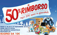 Famila ti regala il 50% di rimborso sui giocattoli Logo Famila ti regala il 50% di rimborso sui giocattoli