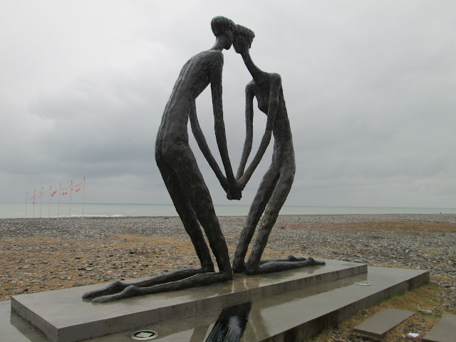 En Batumi son numerosas las referencias al amor