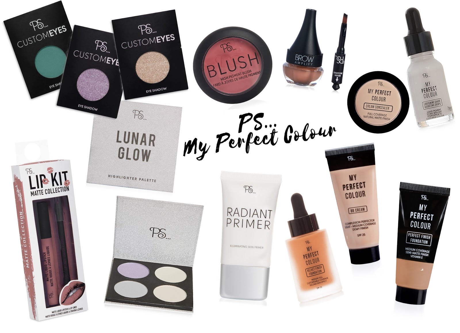 PS...beauty La linea Makeup e Skincare di Primark! Glamorous MakeUp