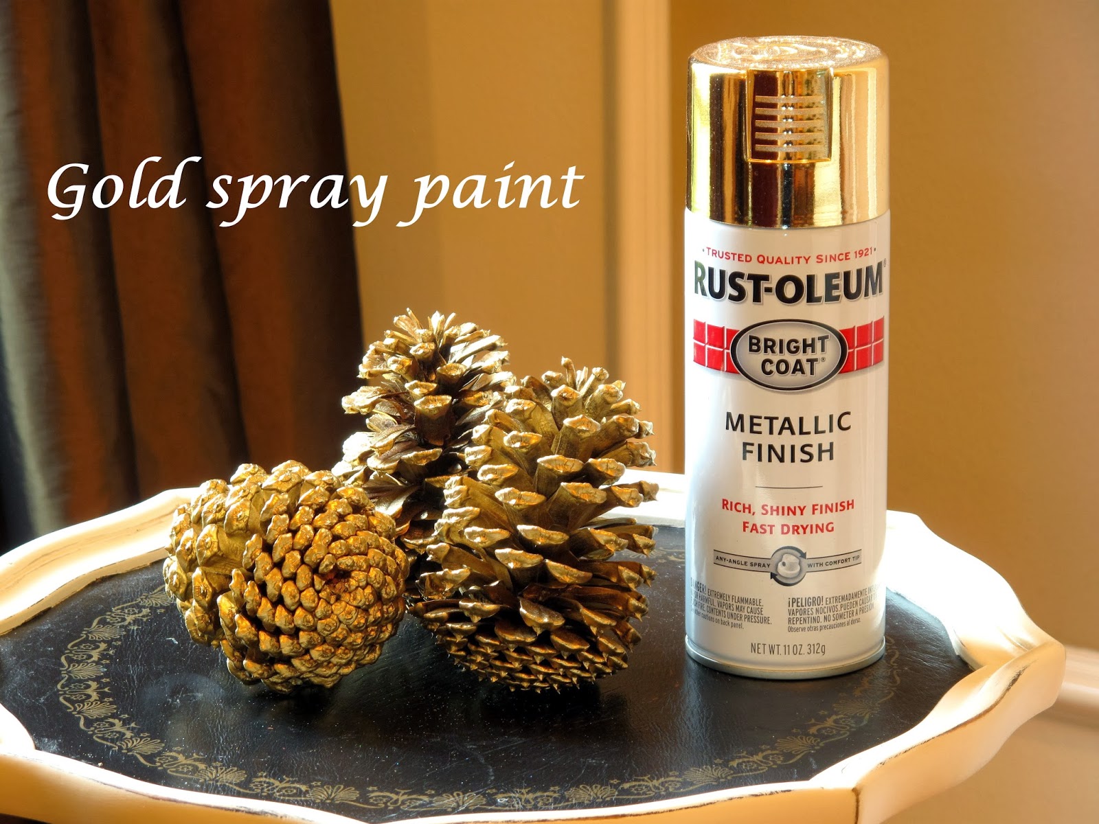 Just Judy Decorating with pine cones