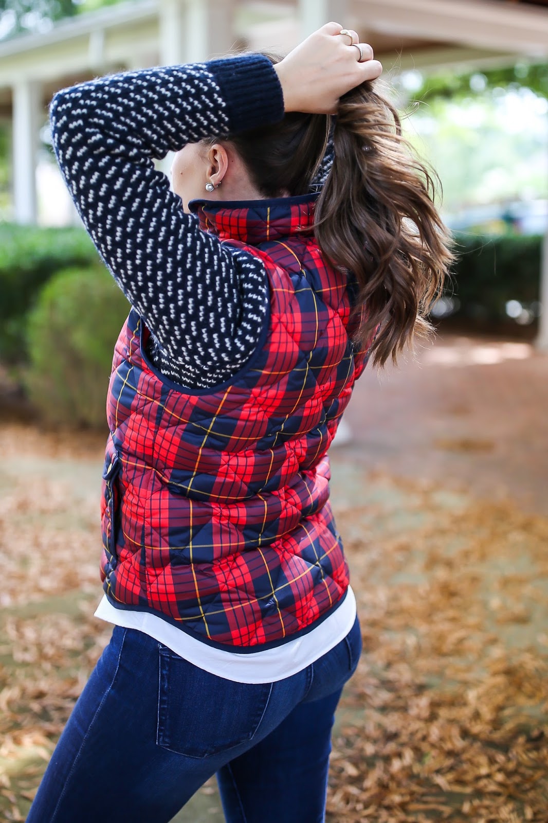 Plaid + Quilted Vest for Fall New York City Fashion and Lifestyle