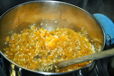 come fare risotto zucca