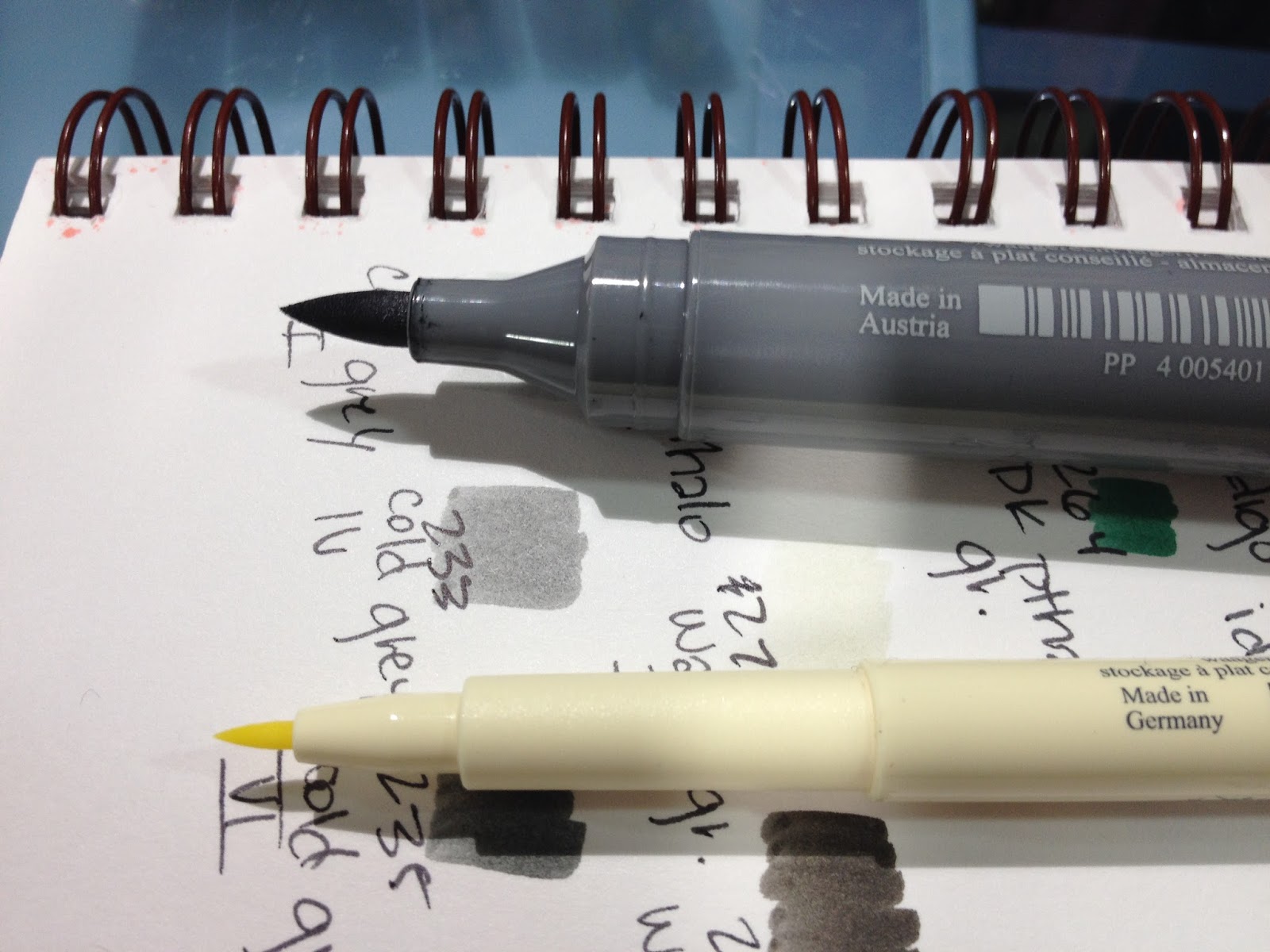 Art Marker Review Pitt Artist Pens and Pitt Big Brush Pens