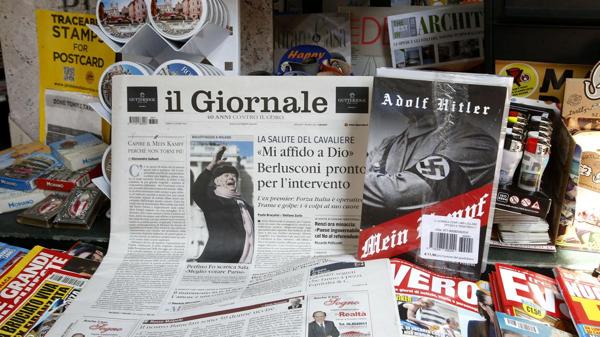 "Il Giornalle" de Italia regaló "Mein Kampf" en su edición de hoy "Il Giornalle" de Italia regaló "Mein Kampf" en su edición de hoy