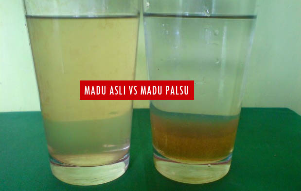 Perbedaan Madu Asli dan Palsu Perbedaan Madu Asli dan Palsu