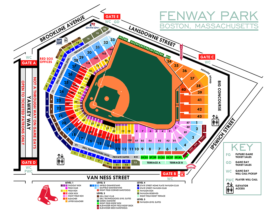 Sox Seating Chart