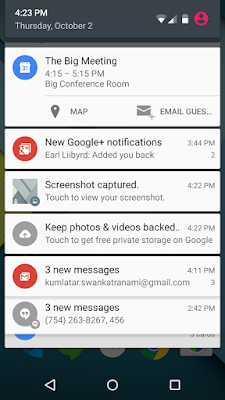 android notifications
