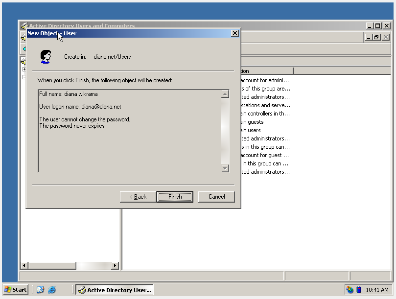 Создании user. Групповые политики Active Directory Windows Server 2003. Windows Server 2003.