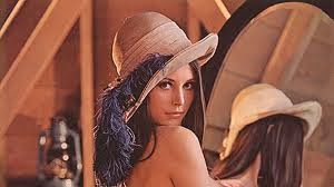 @lim_onat: The Famous Lenna appears in Woody Allen Movie