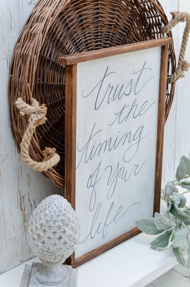Decorate with your favorite quote on the wall.