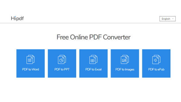 Convert PDF files to many formats for free and without software