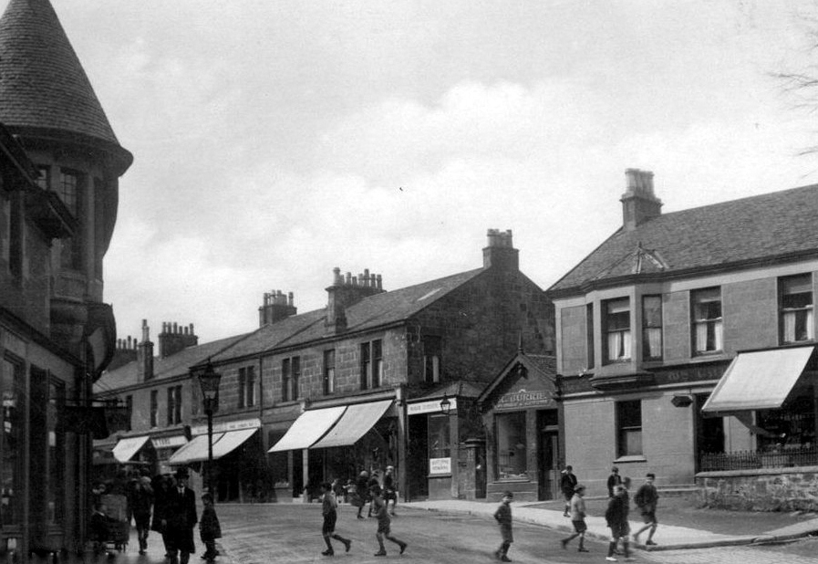 Tour Scotland Old Photograph Milngavie Scotland