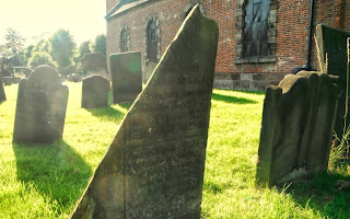Headstone at Marchington Church