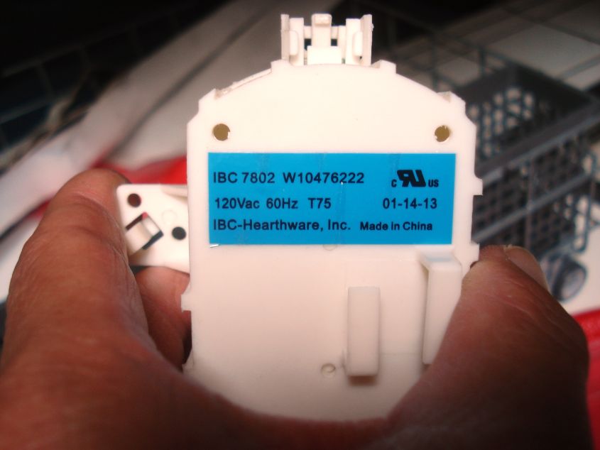 Home Repair Adventures KitchenAid dishwasher diverter motor seal leak