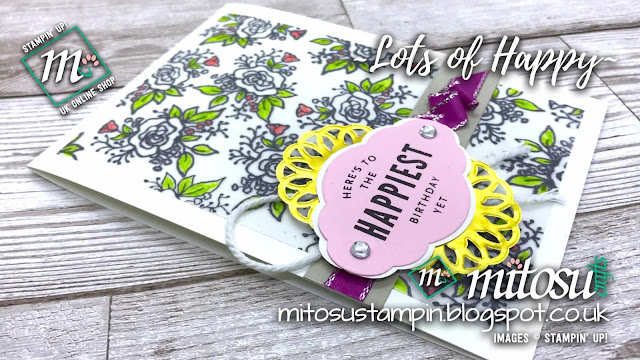 Stampin' Up! Lots of Happy order from Mitosu Crafts UK Online Shop