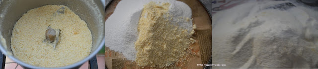step 1 - Prepare flour for Thattai