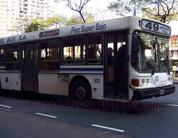 Colectibus Zona de Buses LINEA 49