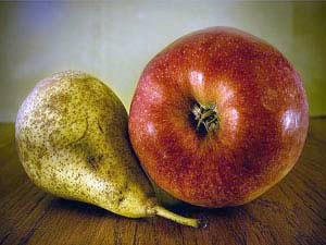 Buah Apel dan Pir Mengurangi resiko Stroke