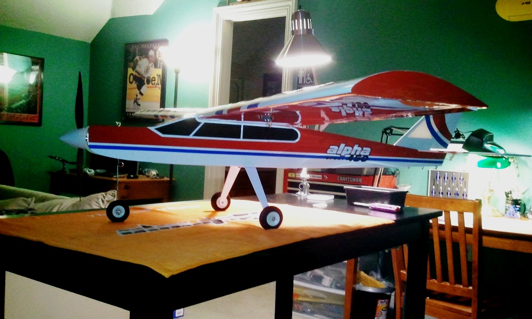 RC BLog Pretorian 435 Eflite Alpha Sport 450 High Wing Trainer