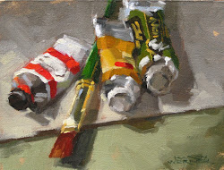 oil painting brushes tubes fine werner karen still supplies brush paint paintings artists artist daily paintworks artwork karenwernerart supply sold