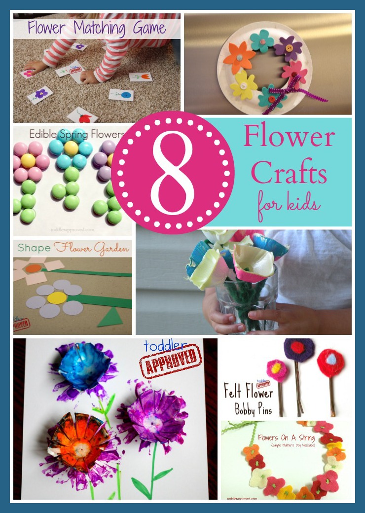 Toddler Approved!: 8 Spring Flower Crafts & Activities for ...
