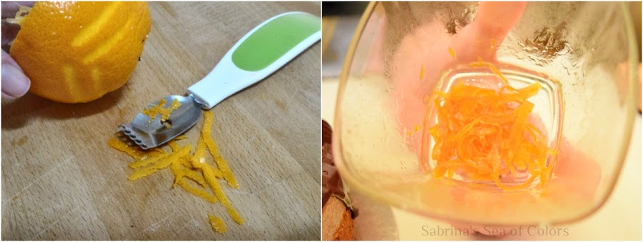 Pastel de naranja y chocolate confitura 