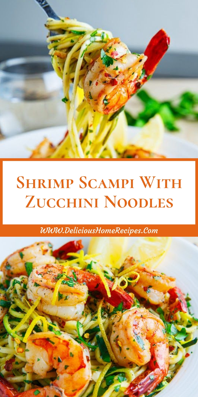 Shrimp Scampi With Zucchini Noodles Shrimp Scampi With Zucchini Noodles