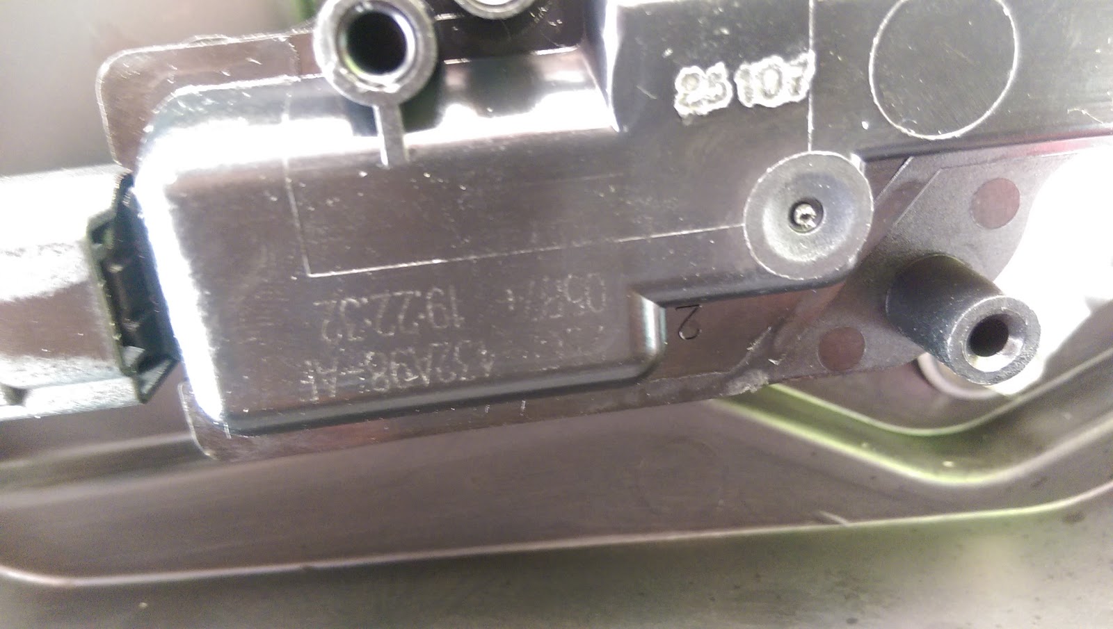 Andy Brown's blog Ford Fiesta Style 2007 remote boot release