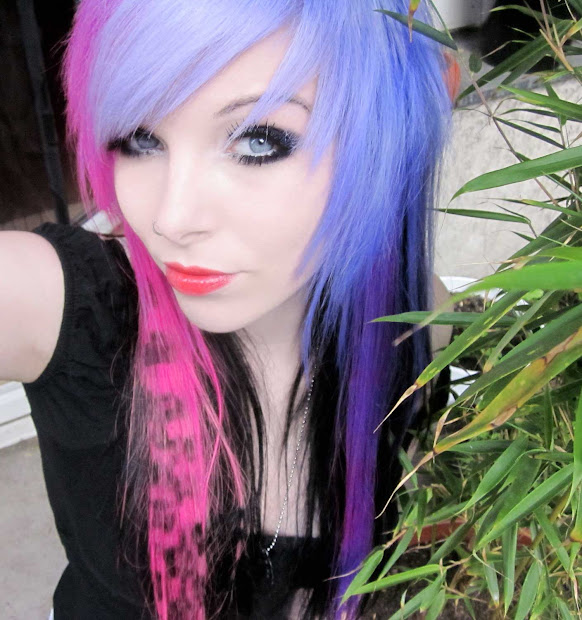 emo hairstyles - expression