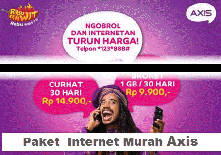 Kenyamanan Paket Internet Axis Kenyamanan Paket Internet Axis