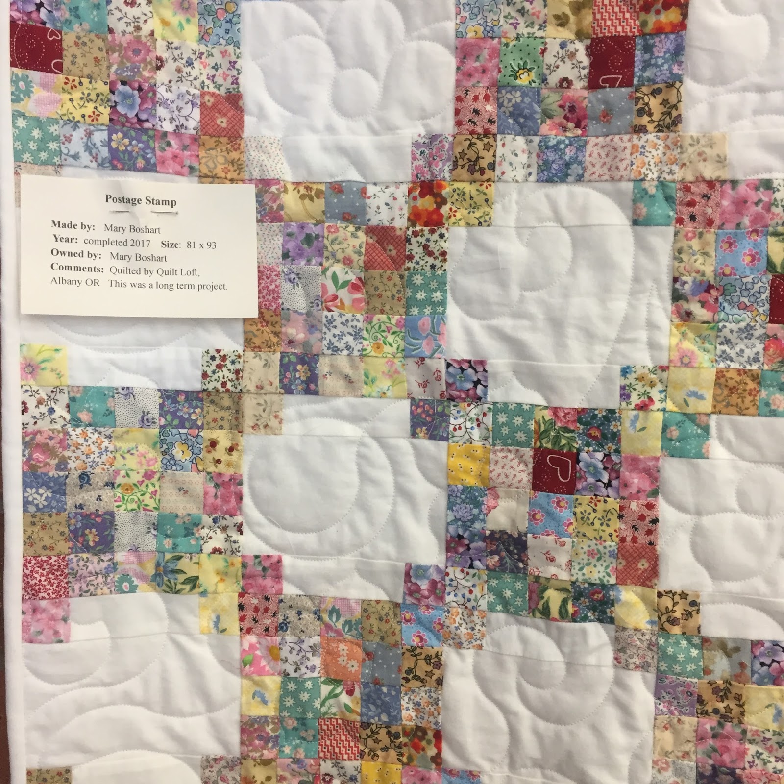 Running With Rocket Zion Mennonite Quilt 2017