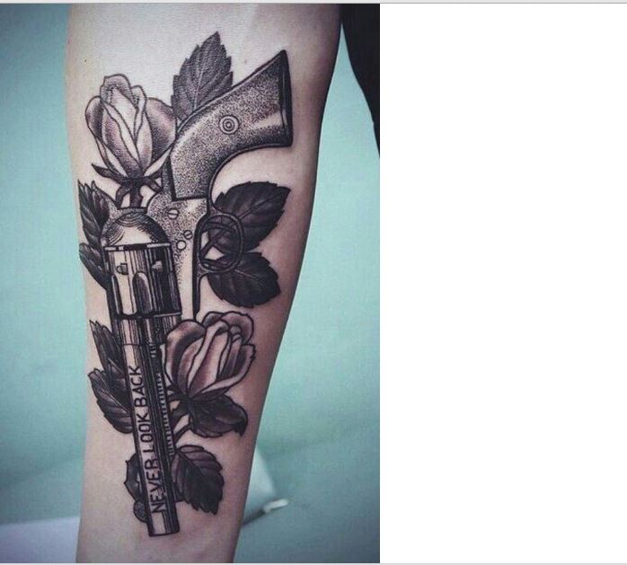 Never Look Back Tattoo