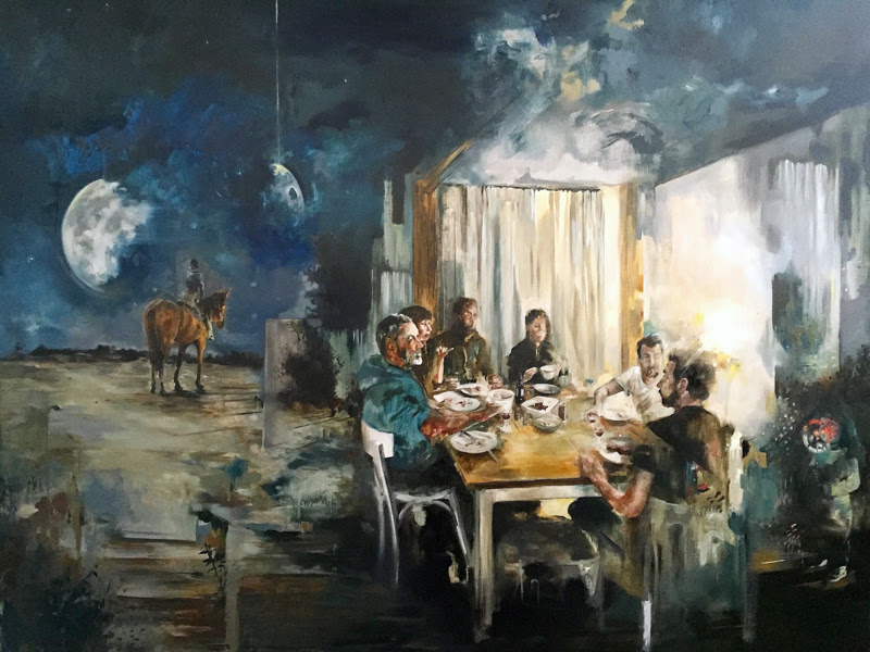 Paintings by Magdalena Lamri from Paris. Paintings by Magdalena Lamri from Paris.