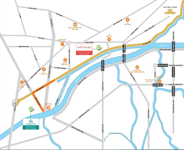 Vị trí Dự án Harbor City Vị trí Dự án Harbor City
