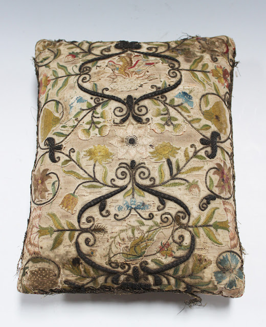 The Embroiderer's Story: 17th Century Pillow