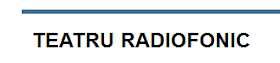 teatru radiofonic